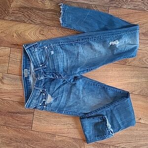 Mother Jeans Looker Distressed Size 25